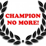 Rybka champion no more